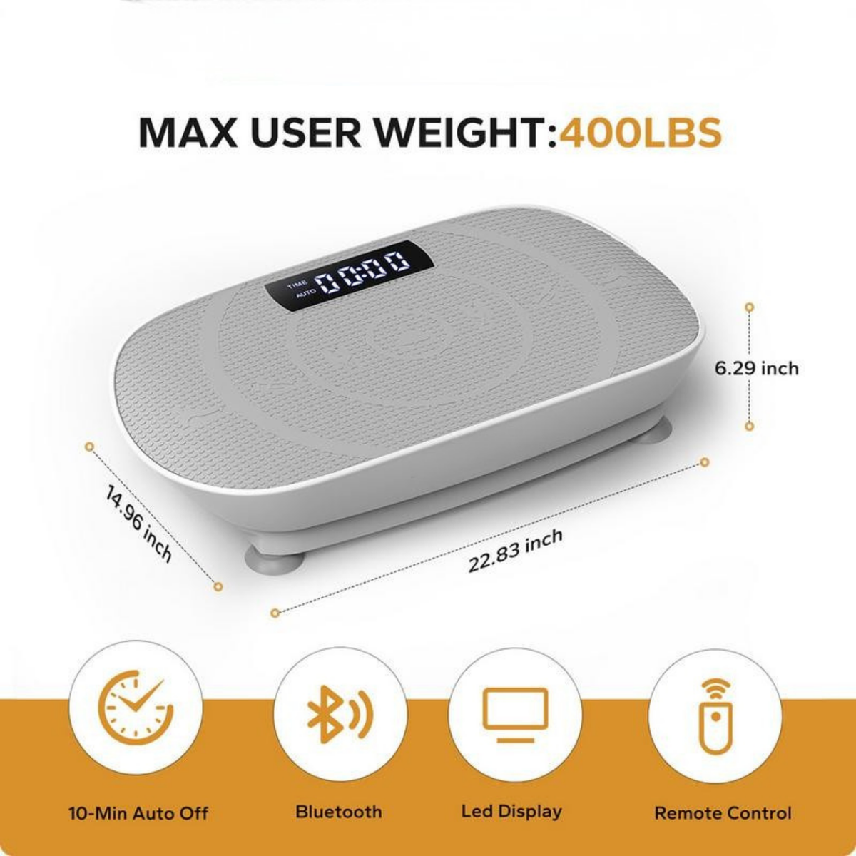 VibraFit™ Full-Body Training Plate